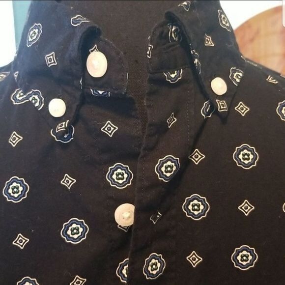 American Eagle Outfitters‎ long sleeve cotton button down shirt men's Small - Picture 2 of 6